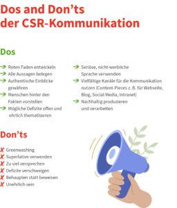 Dos and Don'ts der CSR-Kommunikation